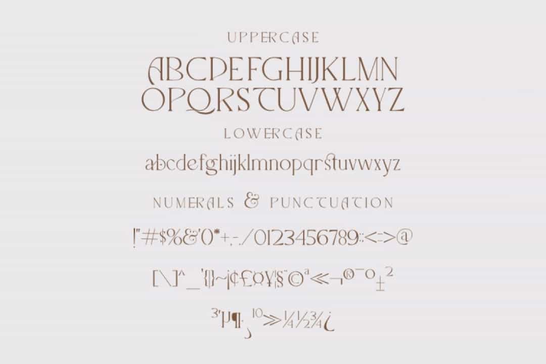 Itangiuh Font Image 3