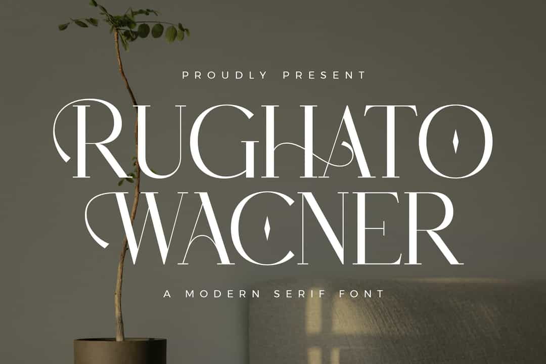 Rughato Wacner Font Image 1