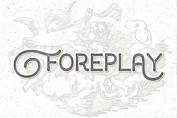 Foreplay Display Font Image 1