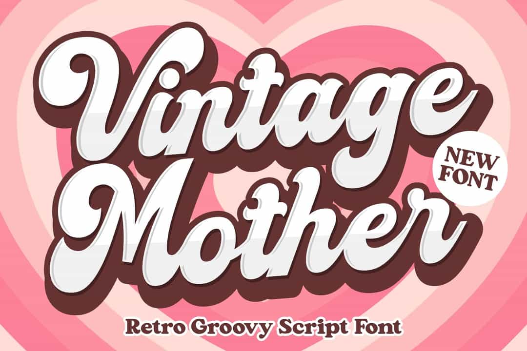 Vintage Mother Font Image 1