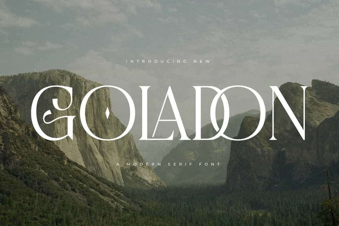 Goladon Font Image 1