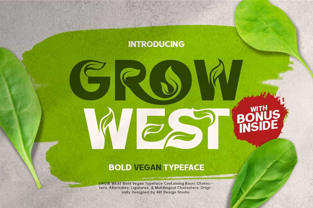 Grow West Font Image 1