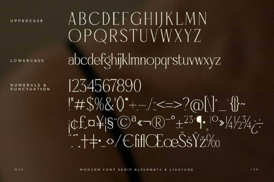 Qarinthen Font Image 3