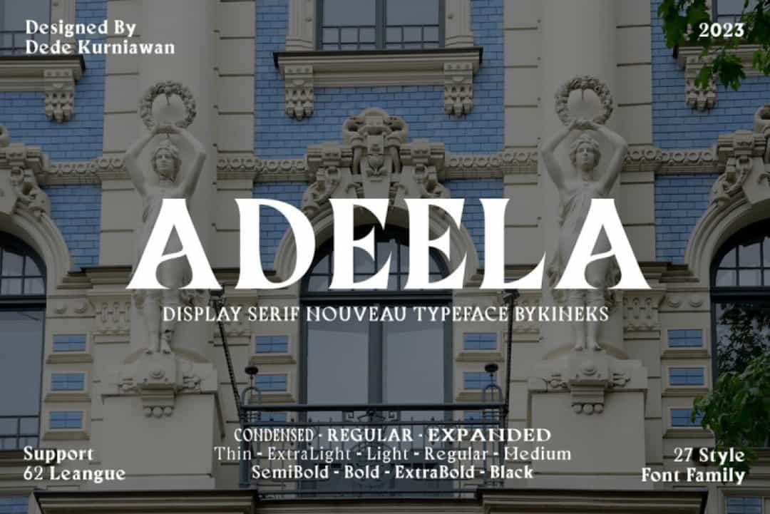 Adeela Font Image 1