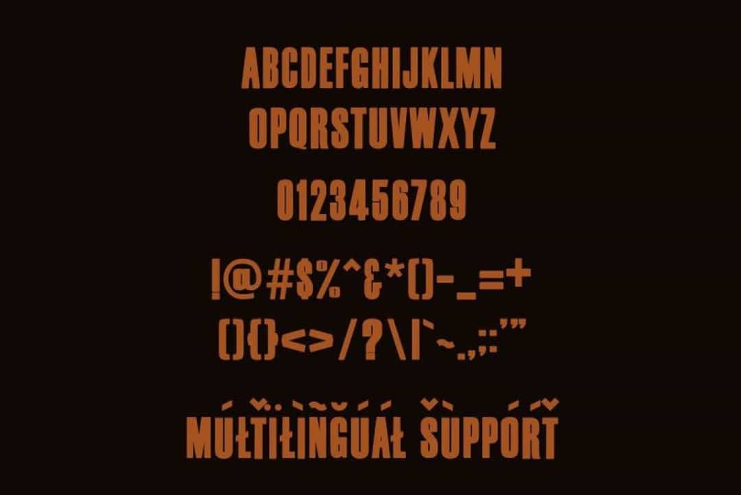 Cinespectra Font Image 2