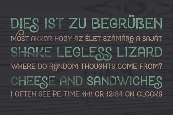 Foreplay Display Font Image 3