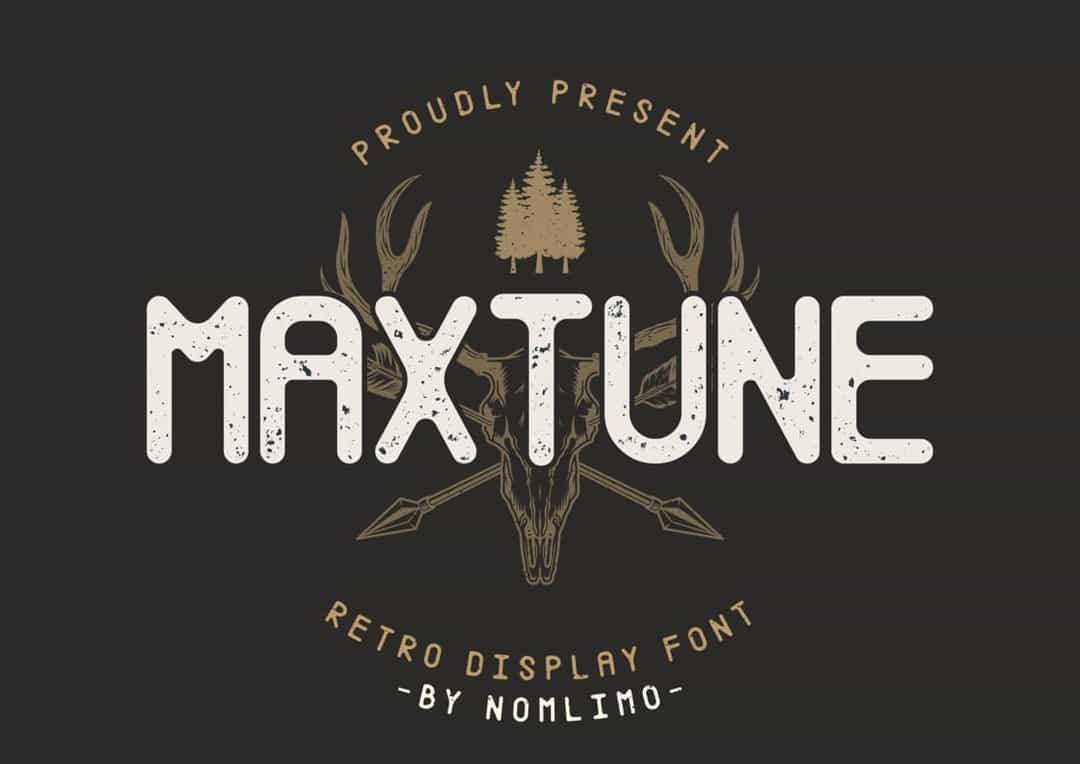 Maxtune Font Image 1