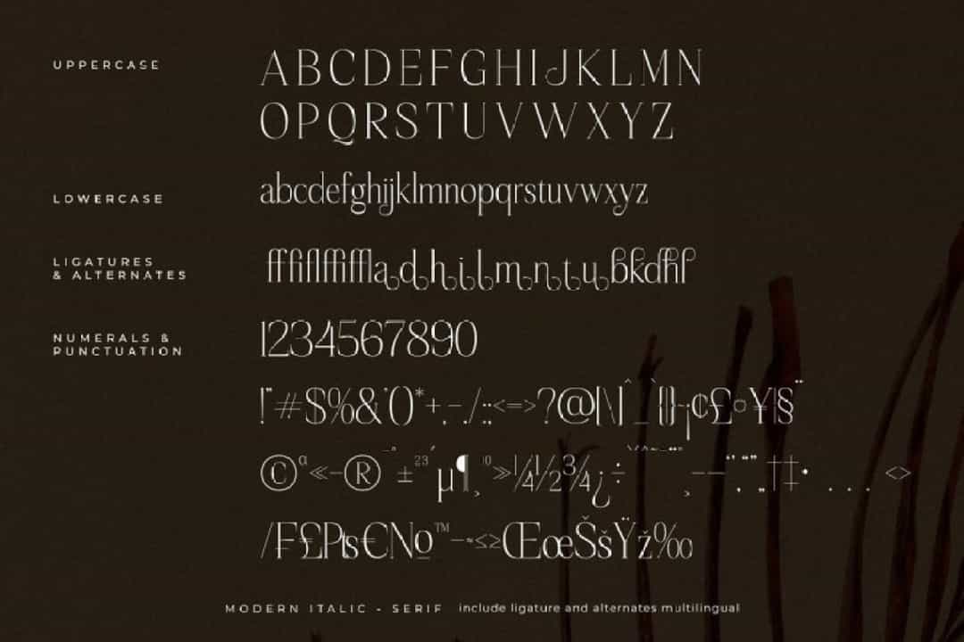 Sageffine Font Image 3
