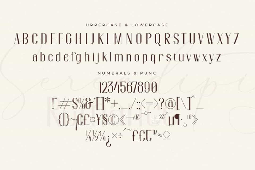 Sutherla Romance Font Image 2