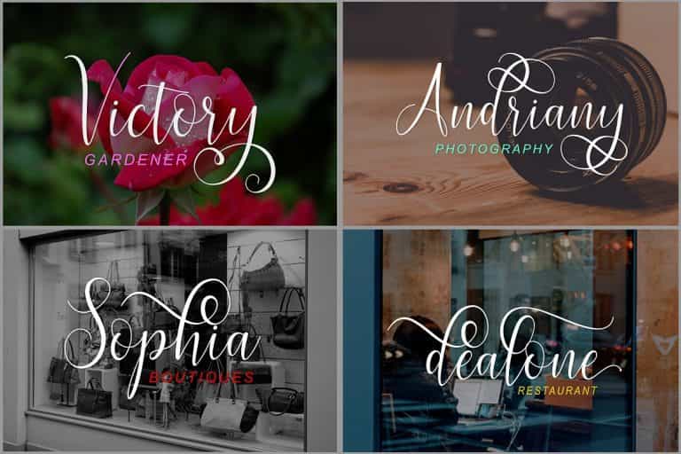 Brillyo Script Font Image 2