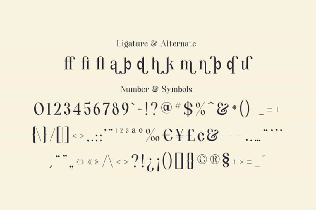 Quinty Font Image 3