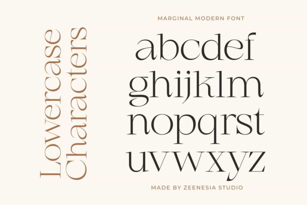 Marginal Font Image 3