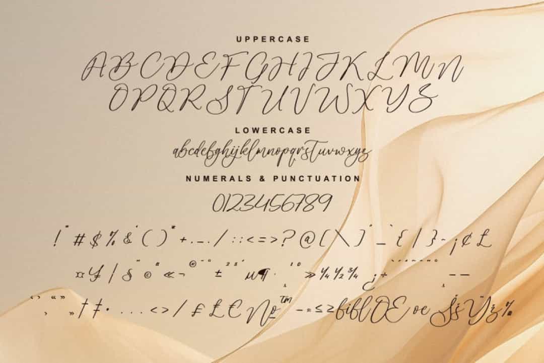 Horsion Sorelistha Font Image 3