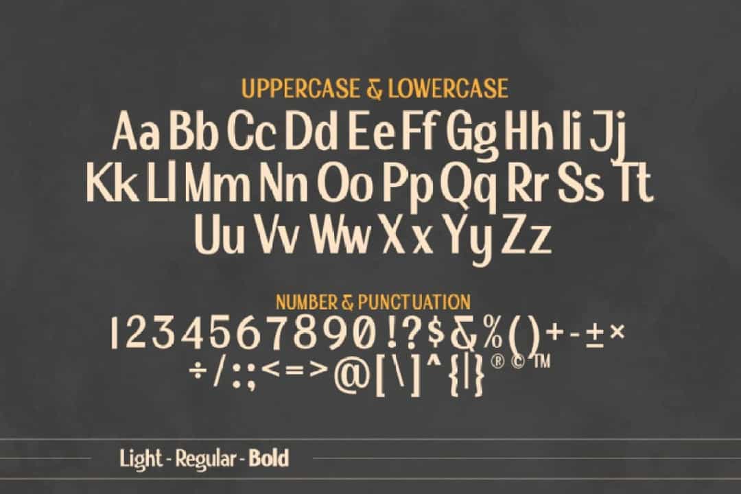 Bacute Font Image 3