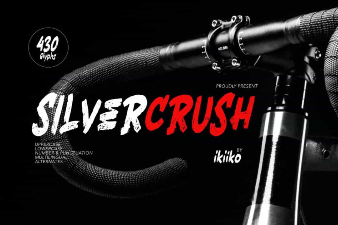 Silvercrush Font Image 1
