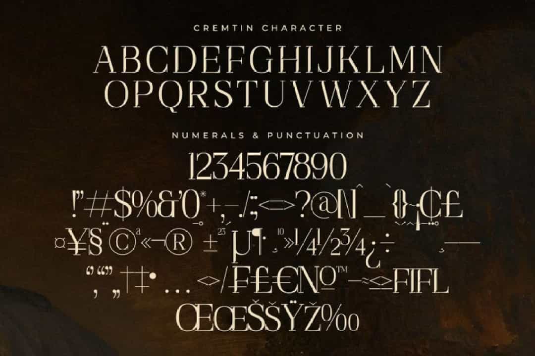 Cremtin Font Image 3