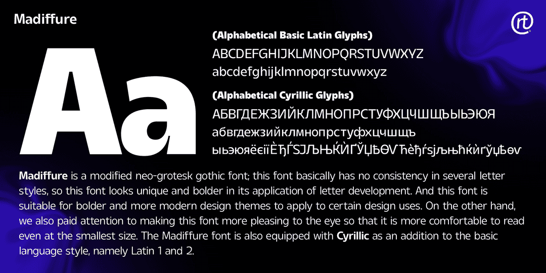 Madiffure Font Image 3