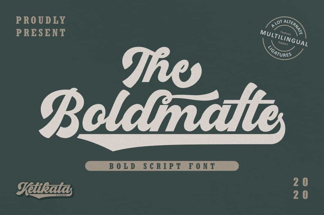 Boldmatte Font Image 1