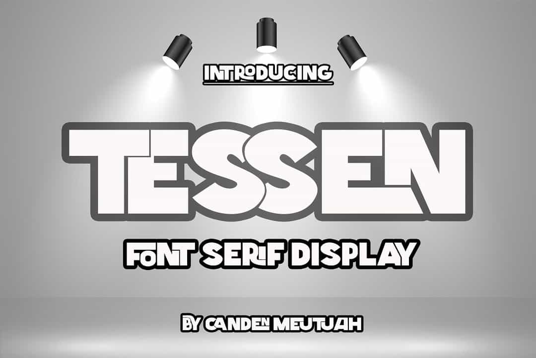 Tessen Font Image 1