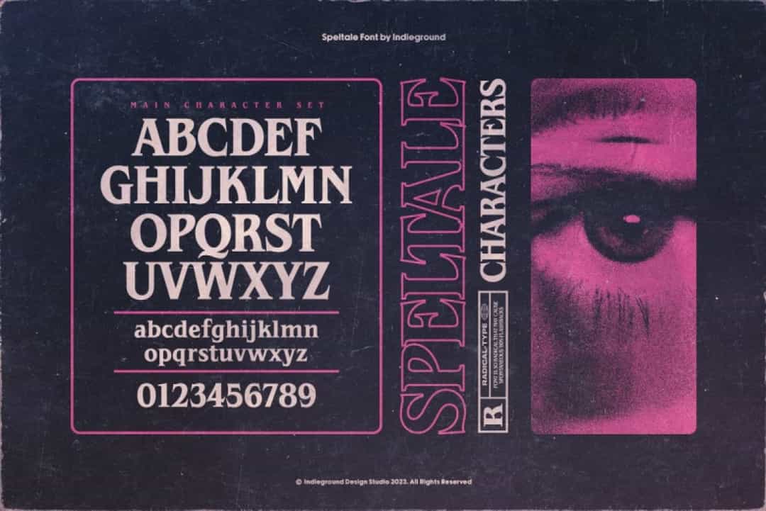 Speltale Font Image 3
