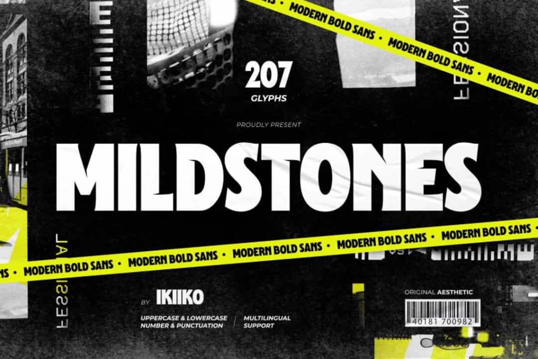 Mildstones Font Image 1