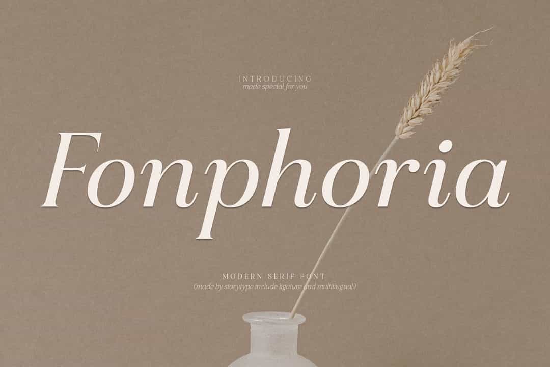 Fonphoria Font Image 1