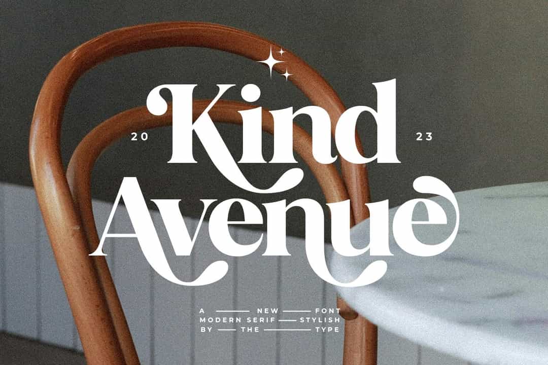 Kind Avenue Font Image 1