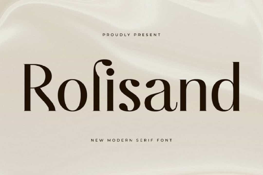 Rolisand Font Image 1