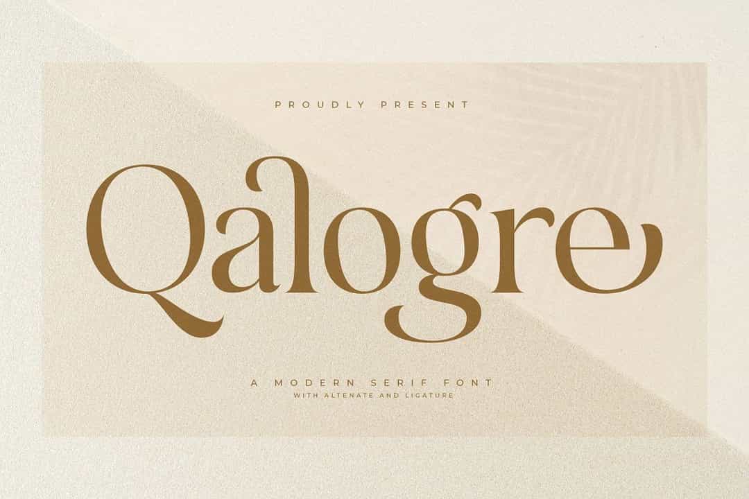 Qalogre Font Image 1