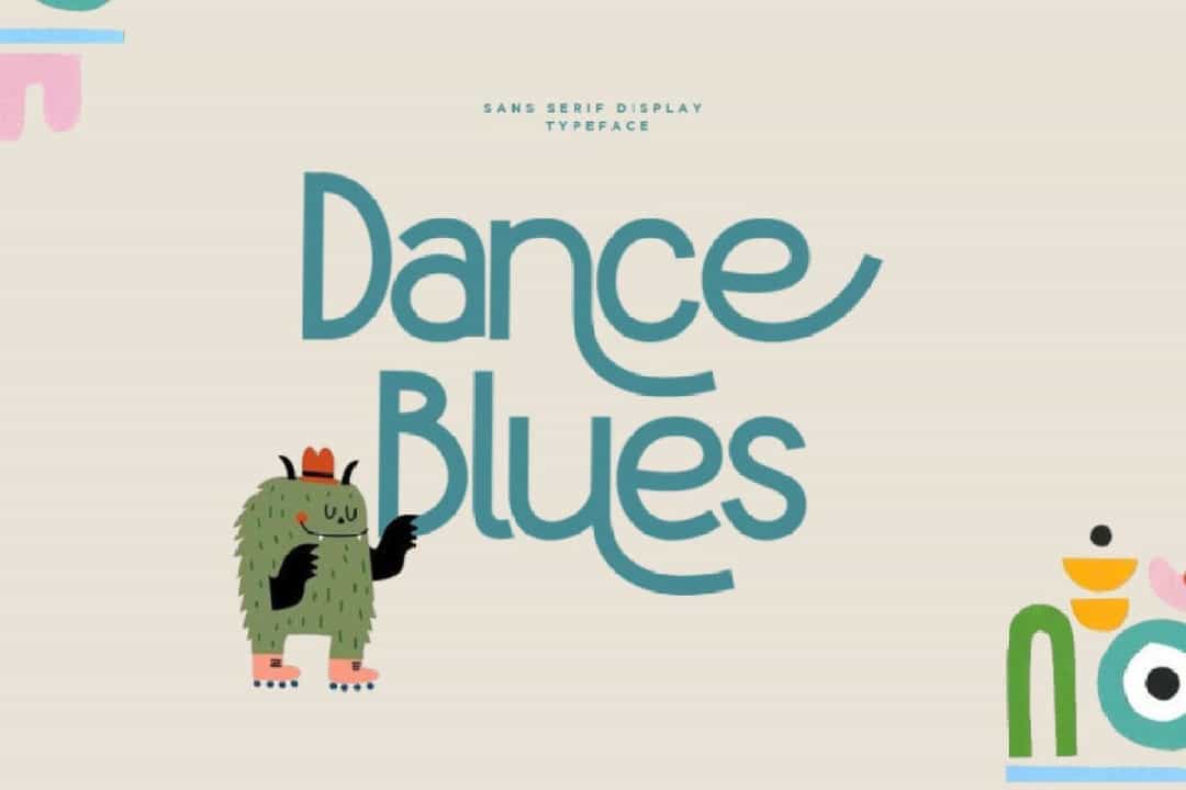 Dance Blues Font Image 1
