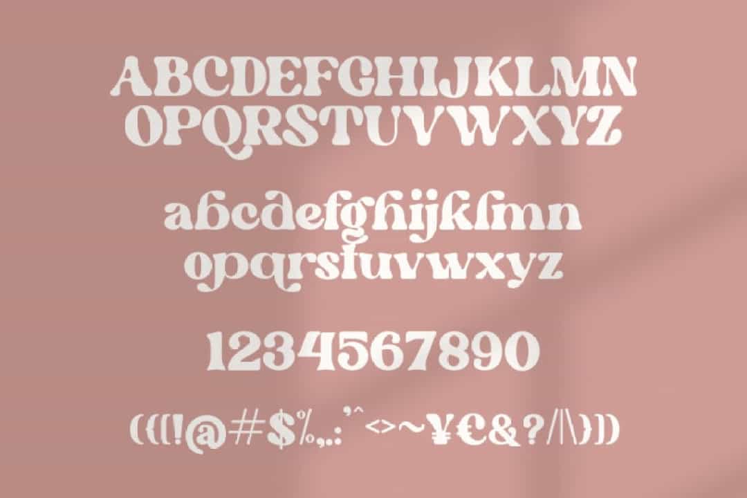Peach Melon Font Image 3