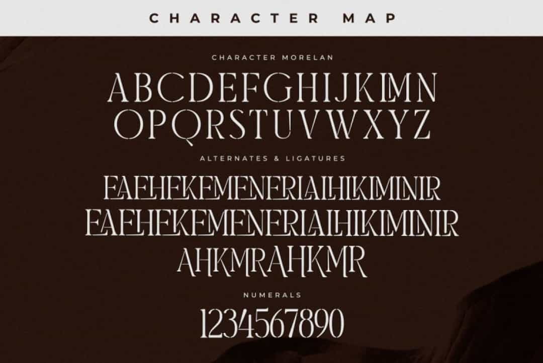 Morelan Font Image 3