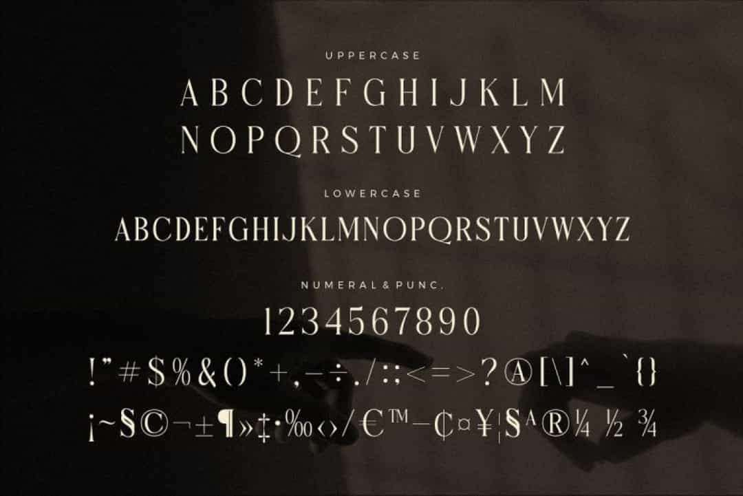 Micksenav Font Image 3