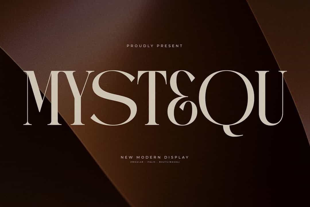 Mystequ Font Image 1