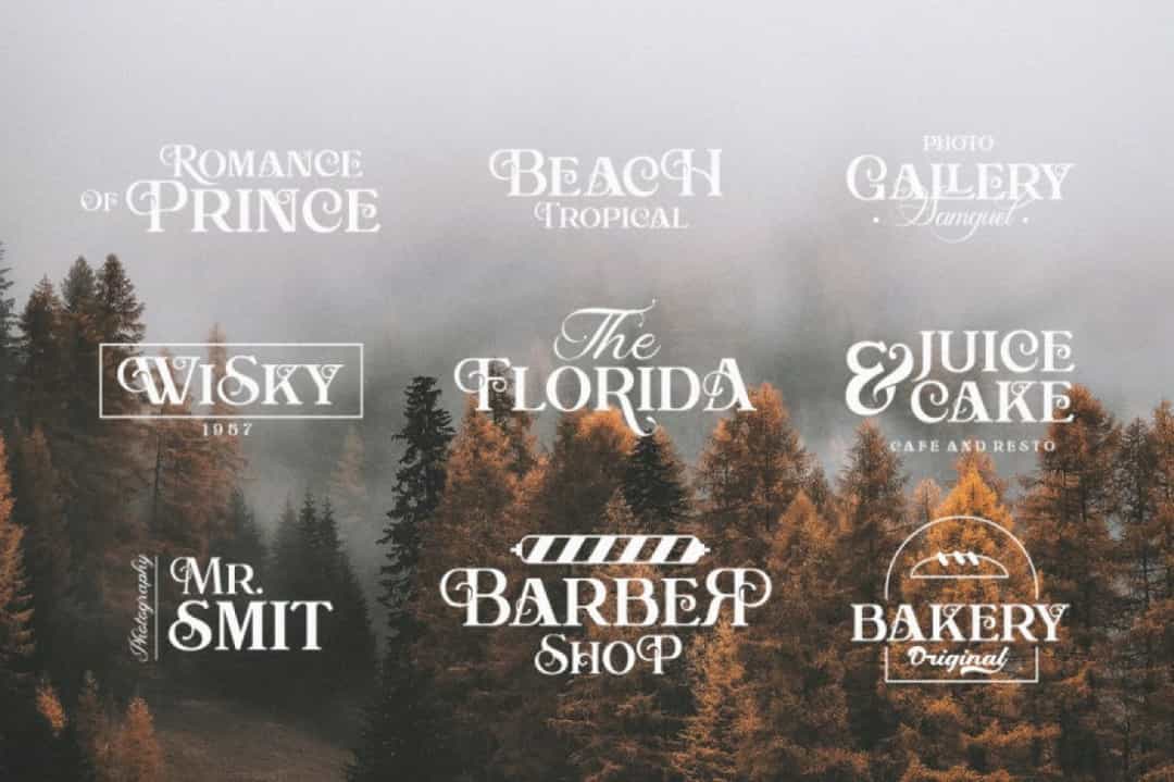 Aesthic Classic Font Image 2