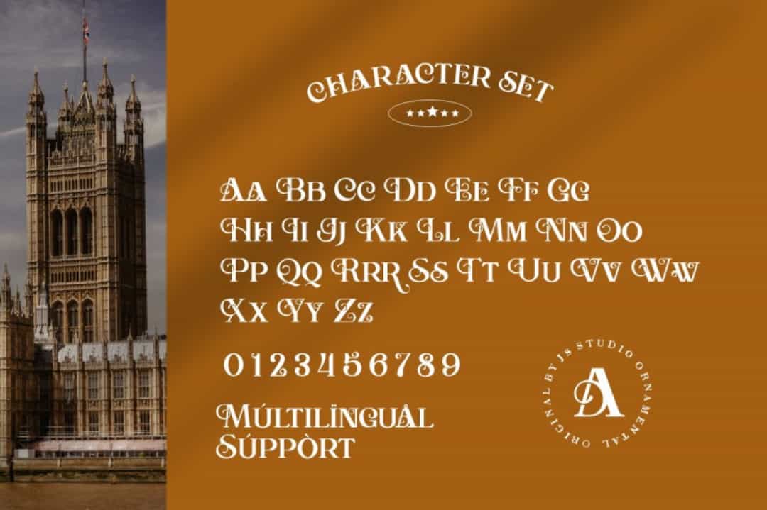 Aesthic Classic Font Image 3