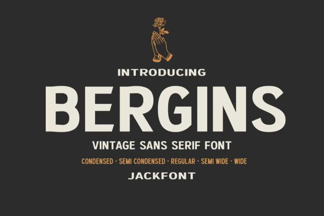 Bergins Font Image 1