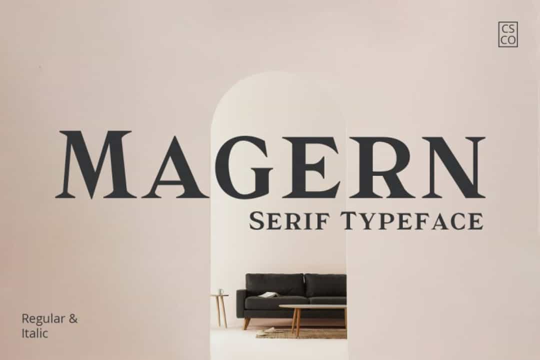 Magern Font Image 1
