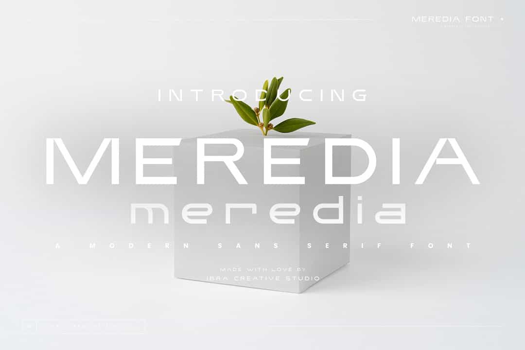Meredia Font Image 1