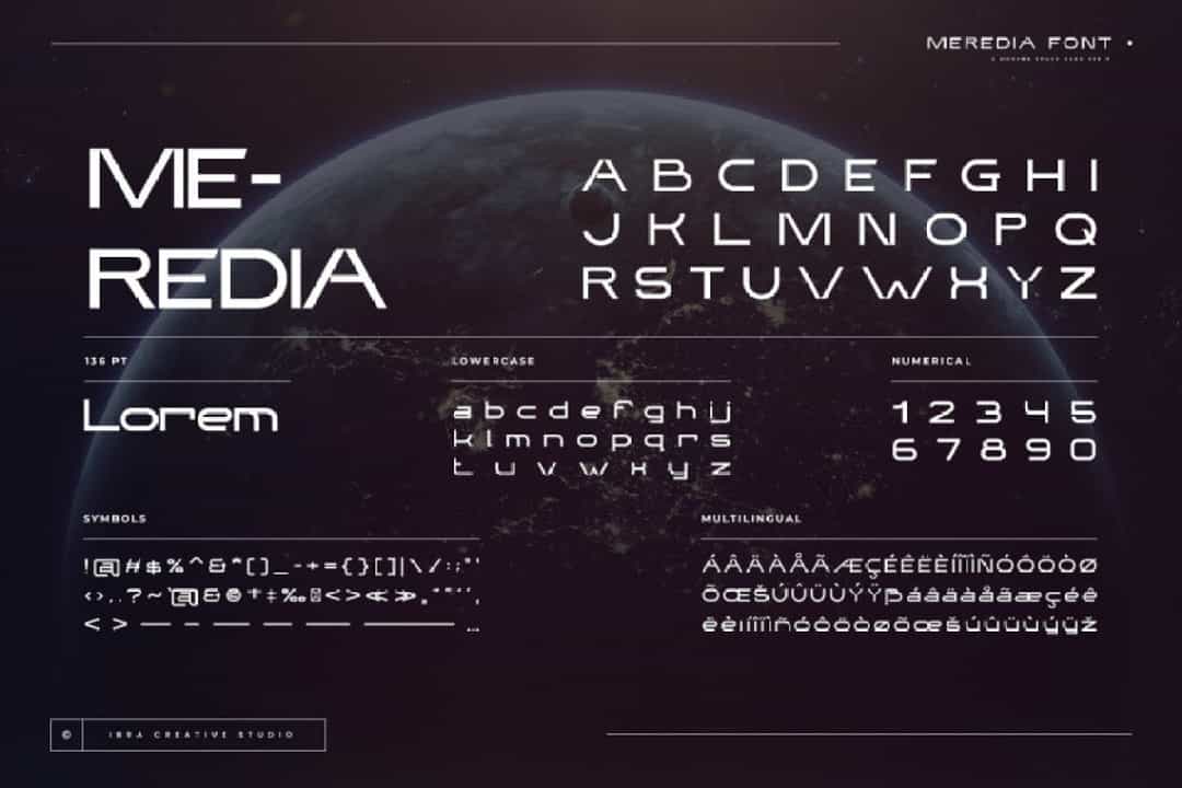 Meredia Font Image 3