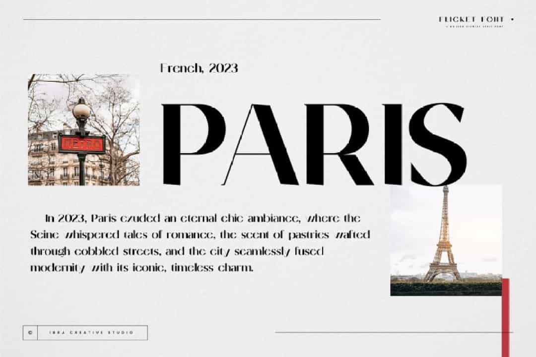 Flicket Font Image 2
