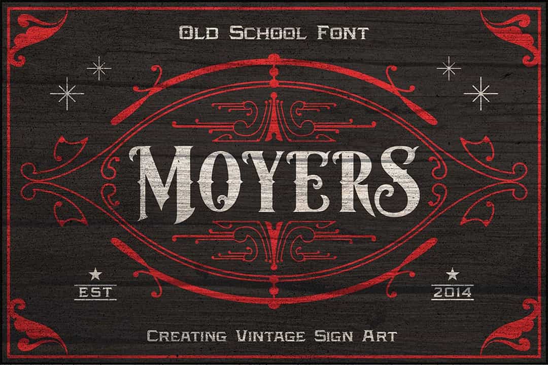 Moyers Font Image 1