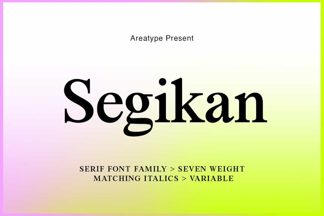 Segikan Font Image 1