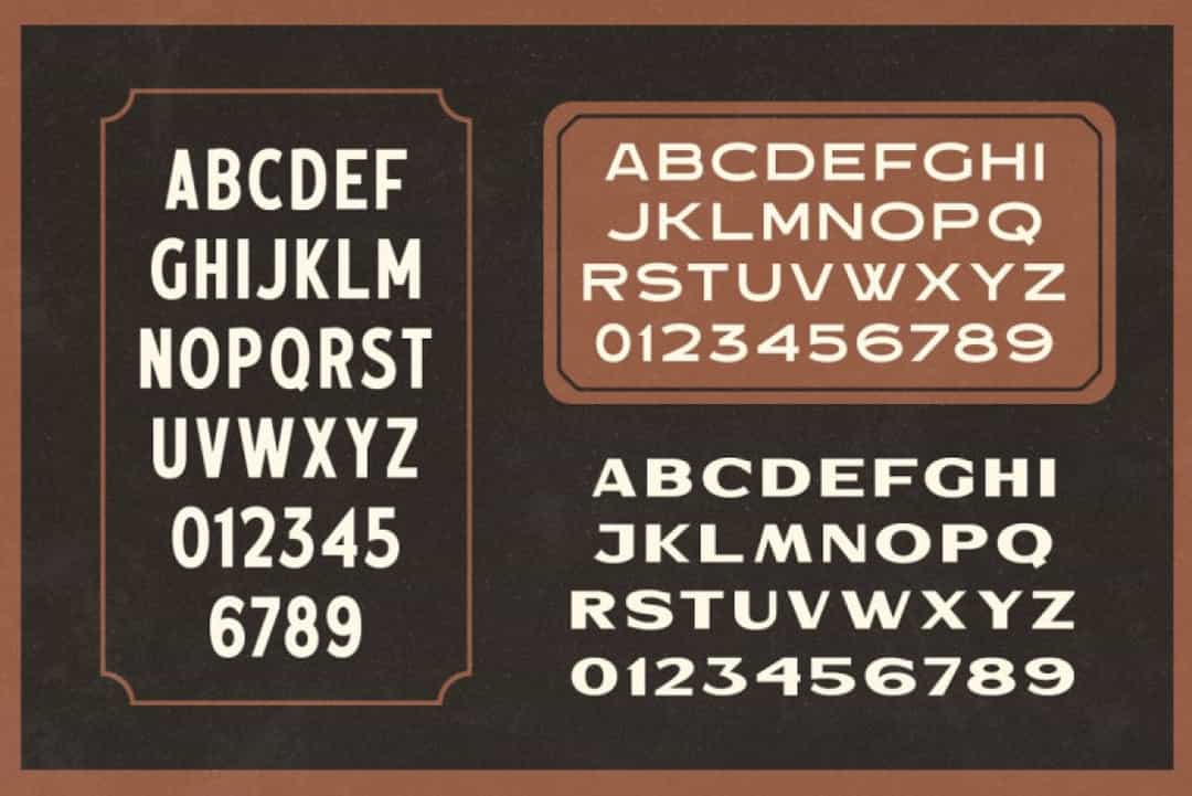 MIchigan Font Collection Image 3