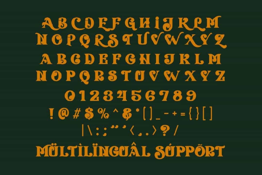 Bravecho Font Image 3