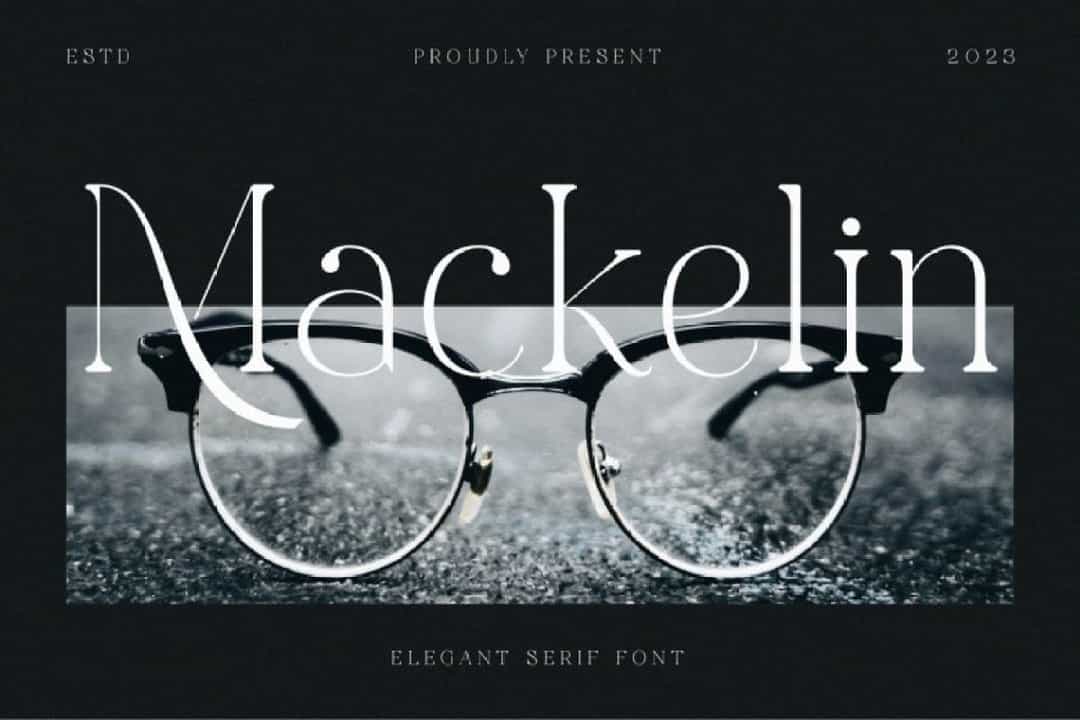 Mackelin Font Image 1