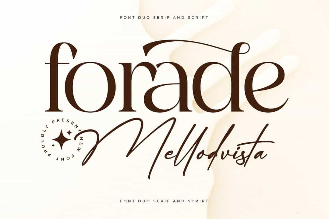 Forade Mellodvista Font Image 1
