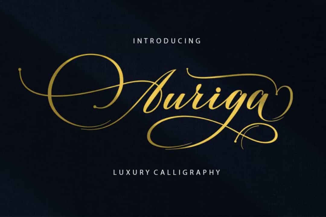 Auriga Font Image 1