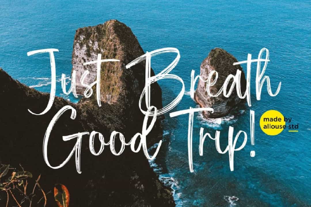 Brush Khalifa Font Image 2