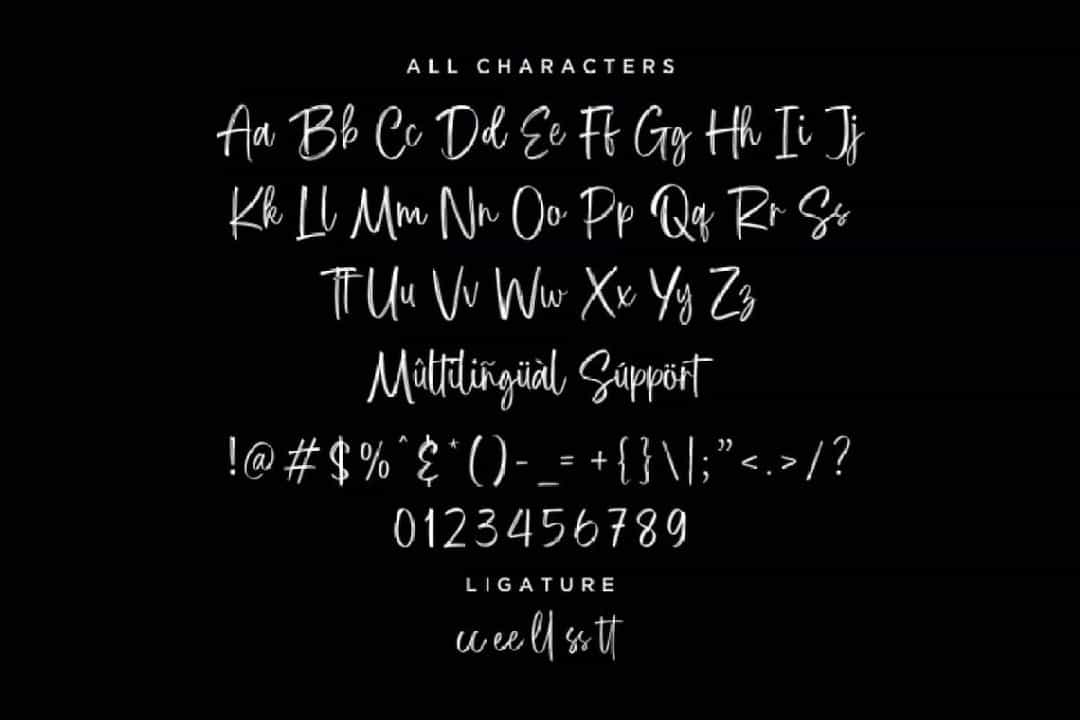 Brush Khalifa Font Image 3